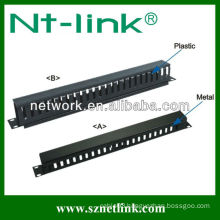 1u 19inch metal network cable management